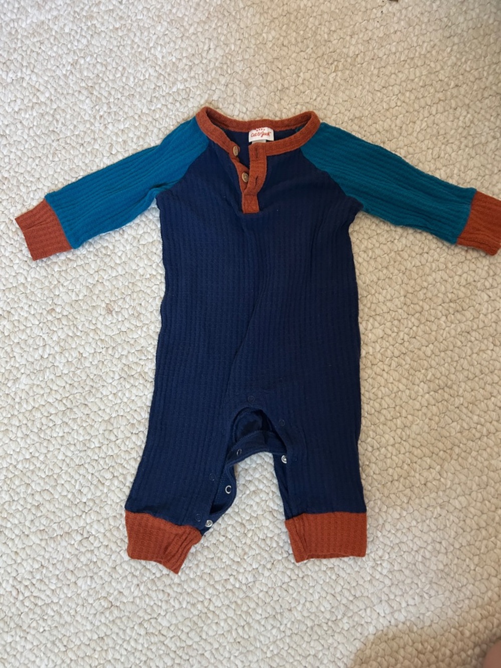 Cat and Jack Knit One-Piece Romper